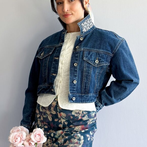 J'adore Jean Jacket Dark Wash Denim - Picture 5 of 16